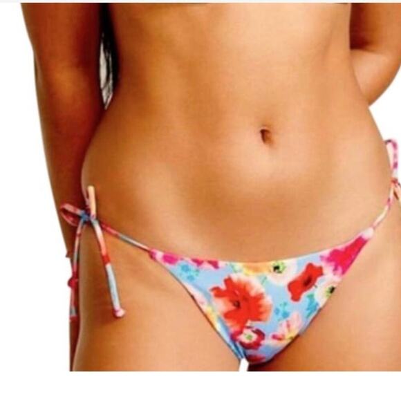 VICTORIA SECRET FLORAL 2 PIECE ALTER‎ BACK SWIMSUIT SIZE XL - Picture 1 of 7